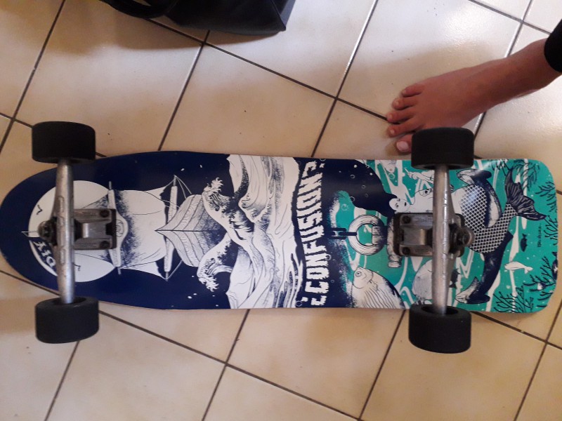 Skateboard volé rue saint nicolas