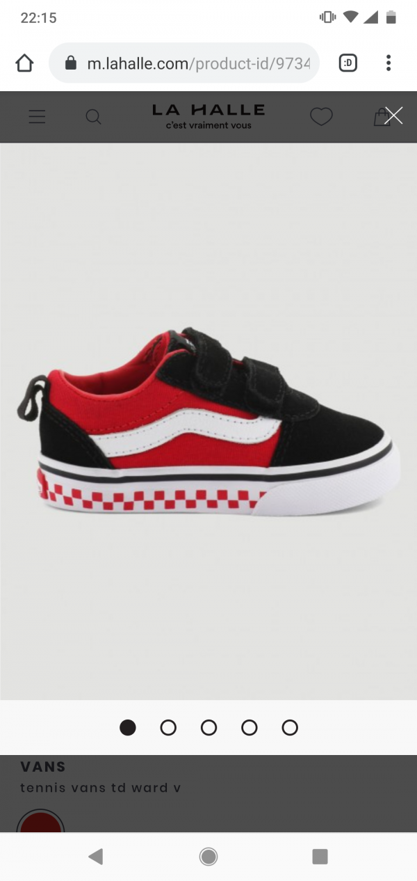 Basket vans bébé
