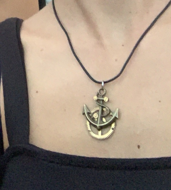 Perdu Collier Ancre et Engrenages à Lyon