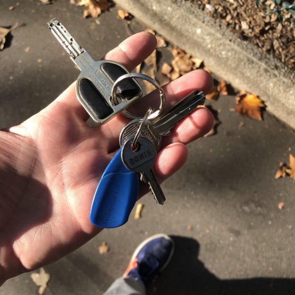 Trousseau de clés trouvé Paris 6ème proche métro Notre Dame des Champs