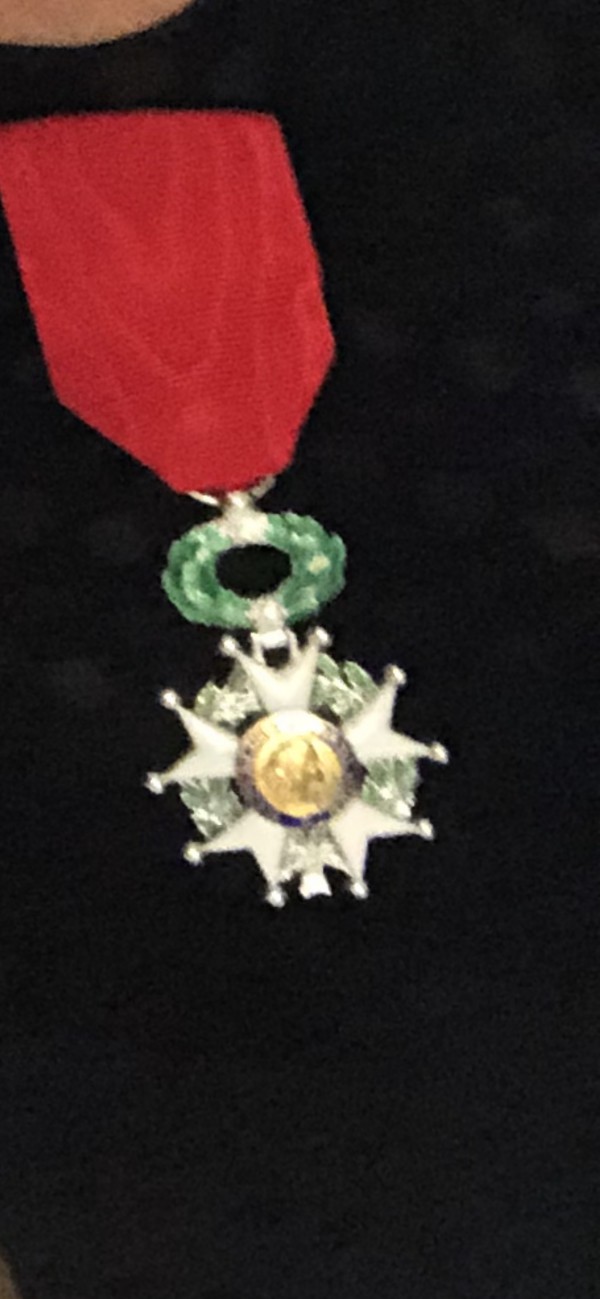 perdu medaille de chevalier de la legion d'honneur, rue de la croix-nivert ou rue de la convention paris