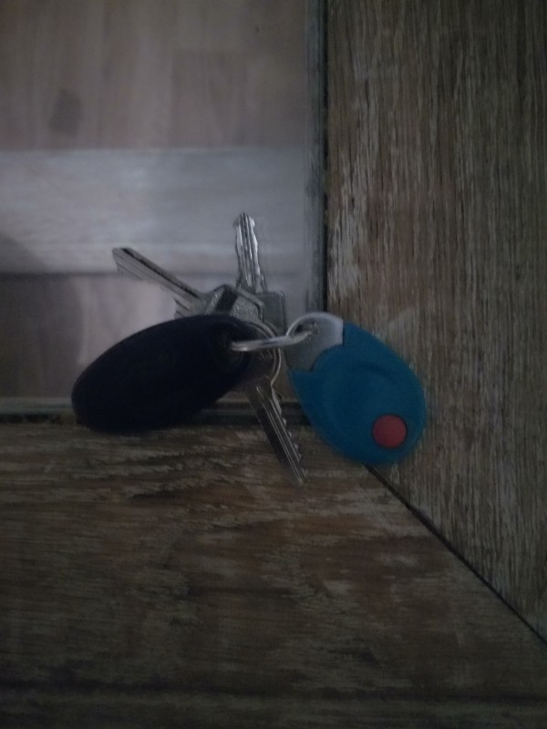 Clefs avec badge