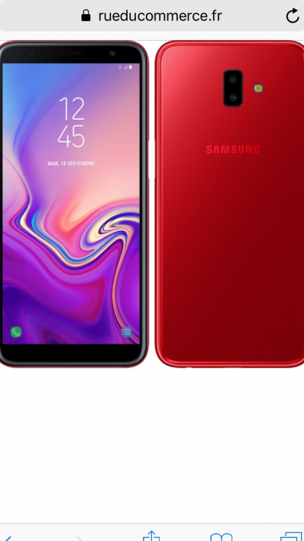 Téléphone portable SAMSUNG laissé ds fil vert F ce vendredi 27 matin vers chambray