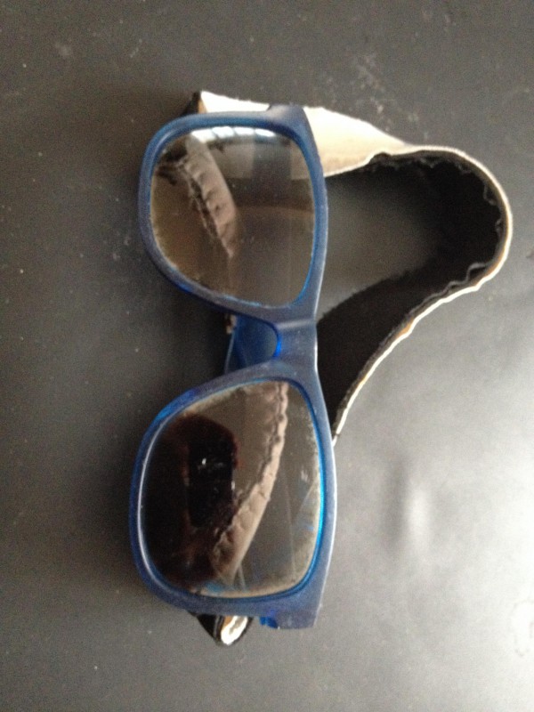 trouvé paire de lunette de soleil plage Fort bloqué Pen er malo Guidel