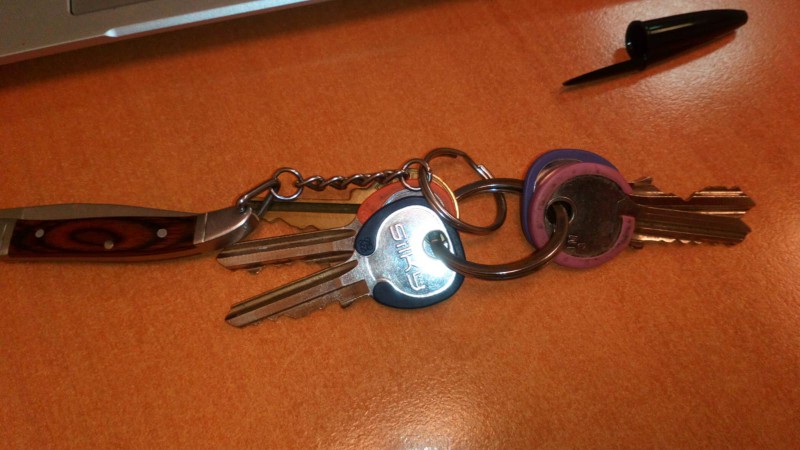 trousseau de clef
