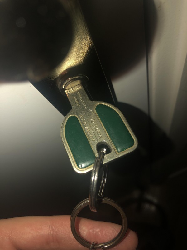 Clés d’appartement avec un porte clés du Mexique