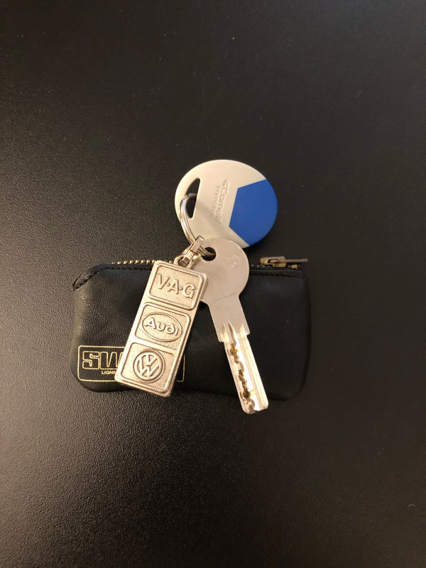 Clé dans une petite pochette, Lyon 2 Grand hôtel dieu