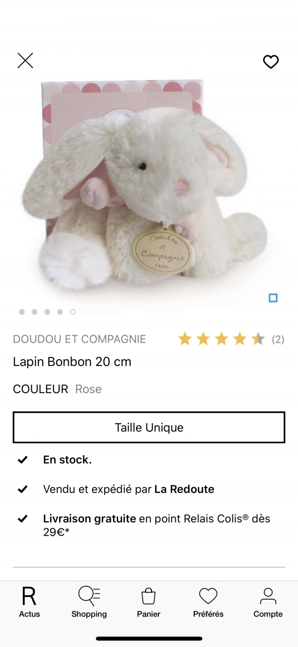 Doudou perdu pessac Bellegrave