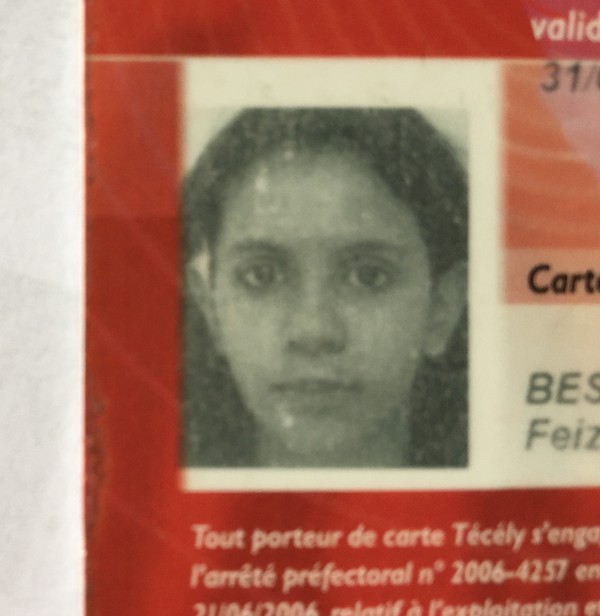 Trouvé CARTE Técély Melle BESSARD / Croix-Rousse