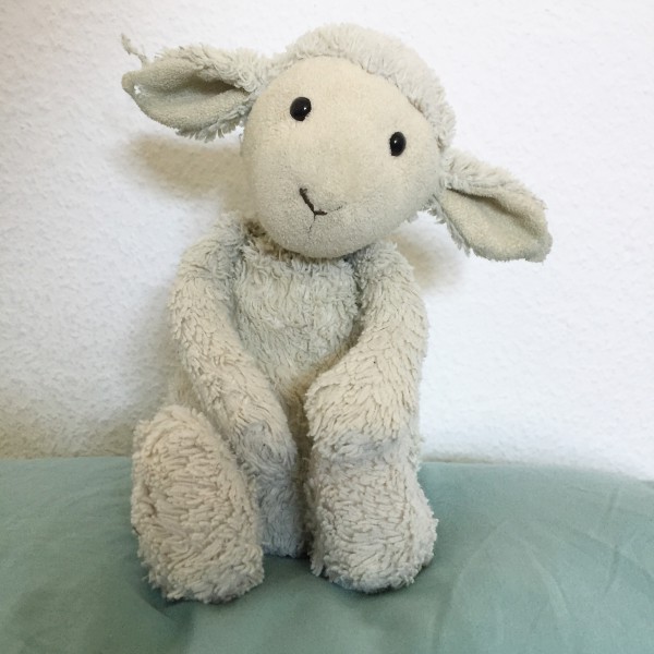 Perdu doudou peluche Mouton - Agneau Jellycat Parc de la Citadelle