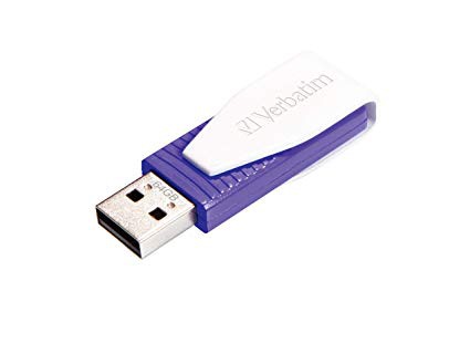 Clé usb verbatim blanc violet