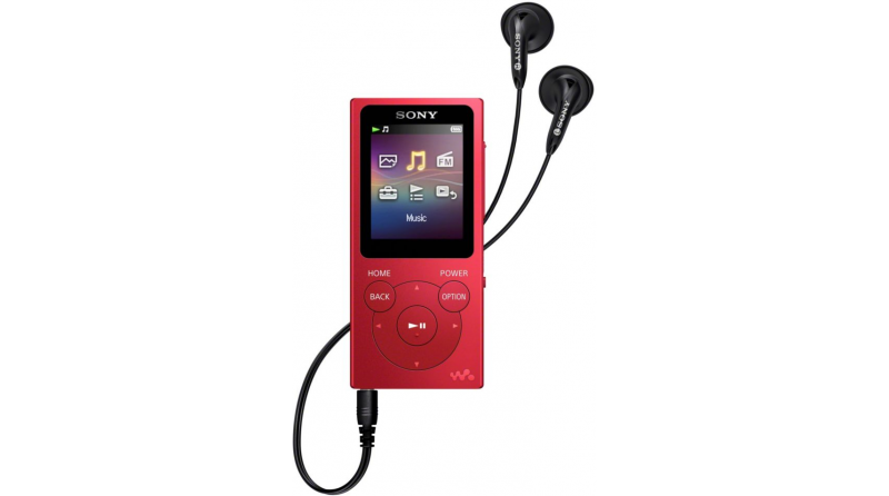 perdu lecteur mp3-4 sony rouge