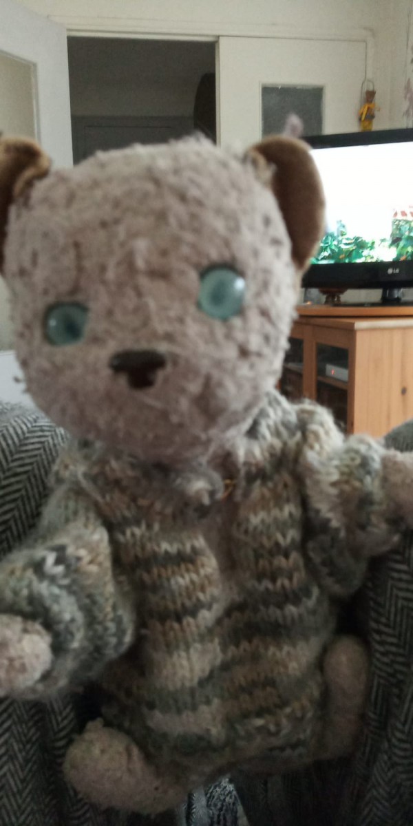 Perdu Chat en peluche grande valeur sentimentale