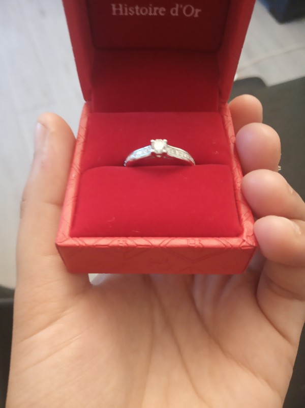 Bague de fiançailles perdue