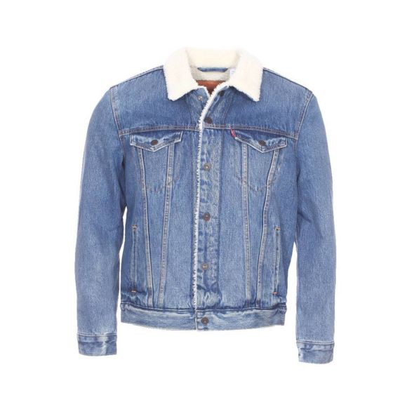 Perdu Veste Levi's Bleue Jean