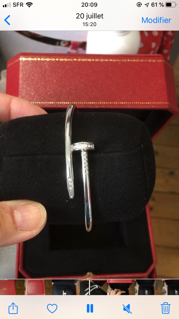 Bracelet Clou Cartier