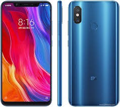 Téléphone Xiaomi mi 8 bleu perdu vers Ingre