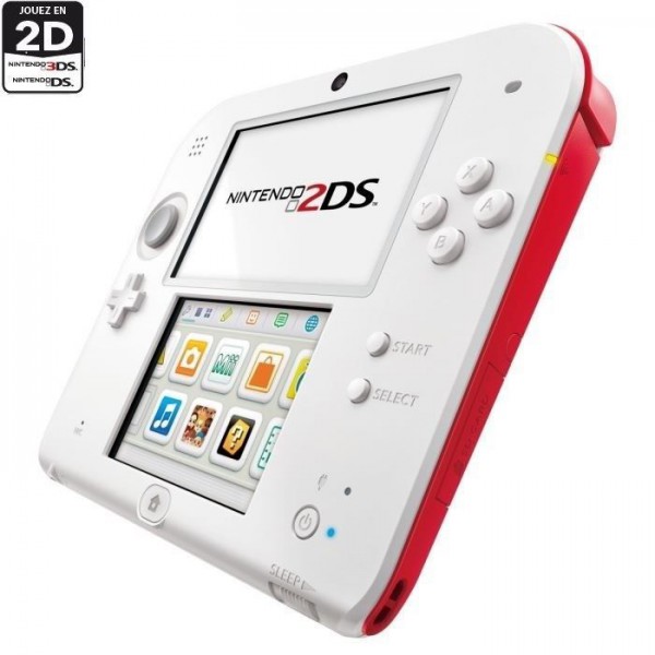 Console 2ds blanche et rouge perdu dans un bus qui partait de gap a merrargue