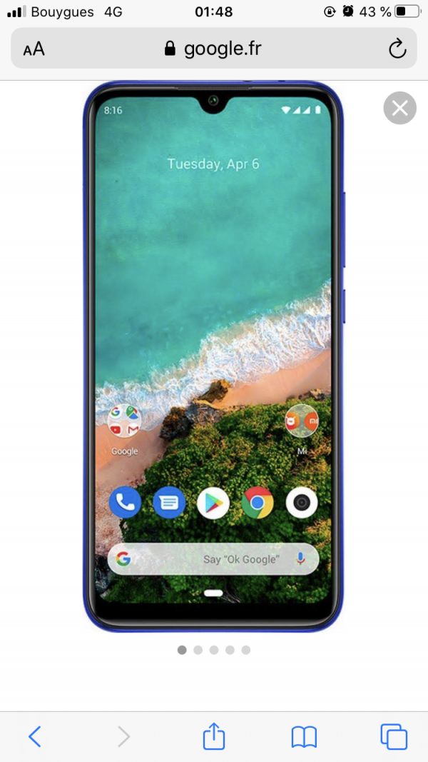 Perdu xiaomi mi a3 tout neuf, dans le centre de rennes! Il sonne encore