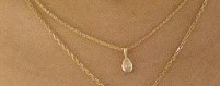 collier et pendentif or Loire 42 sud