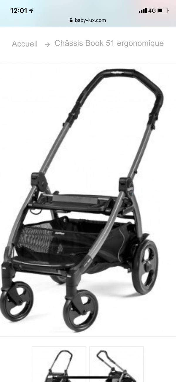 Châssis poussette Peg Perego Book 51