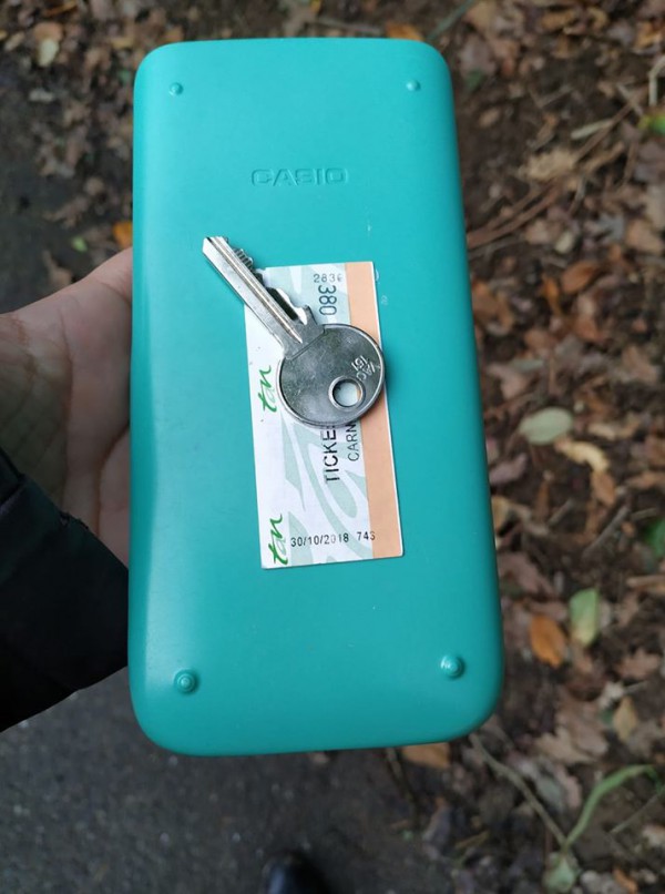 calculatrice +clef