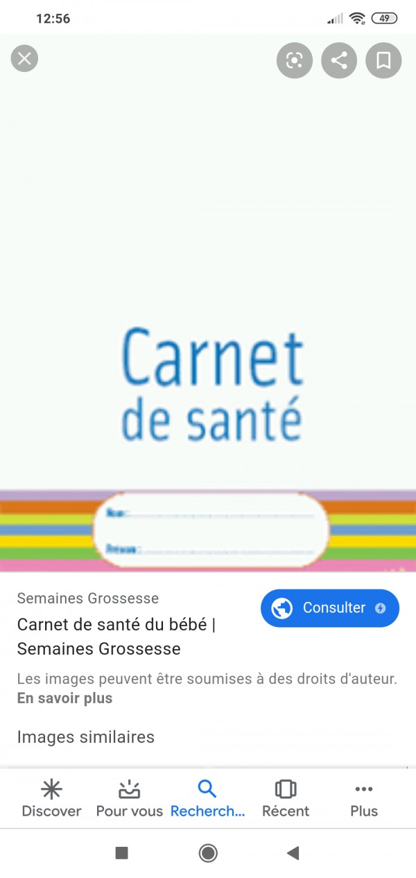 Carnet de santé