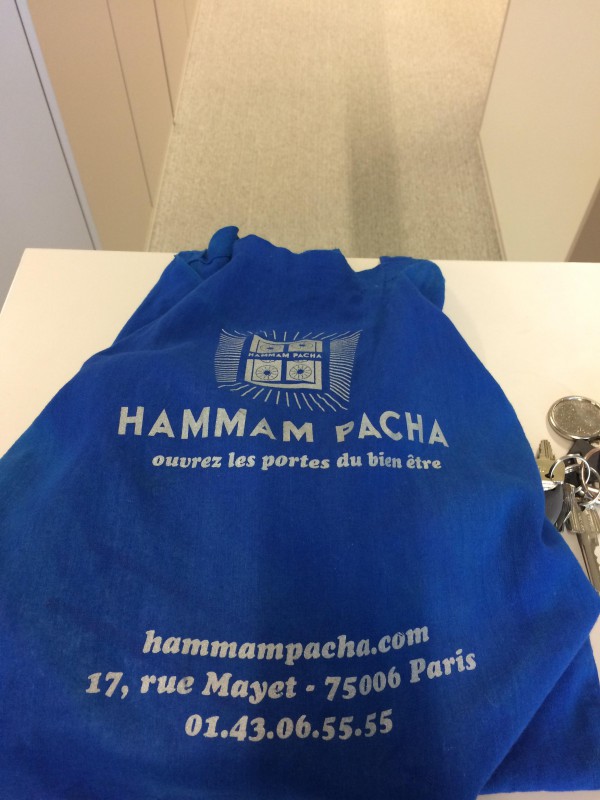 Sac en toile hammam pacha bleu