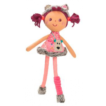 Perdu peluche en forme de poupée