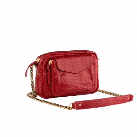 Perdu sac shopping Claris Virot avec sac rouge à l'intérieur