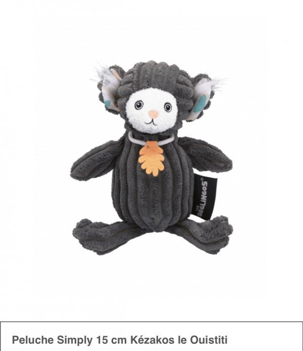 Doudou Deglingos Kézakos le ouistiti