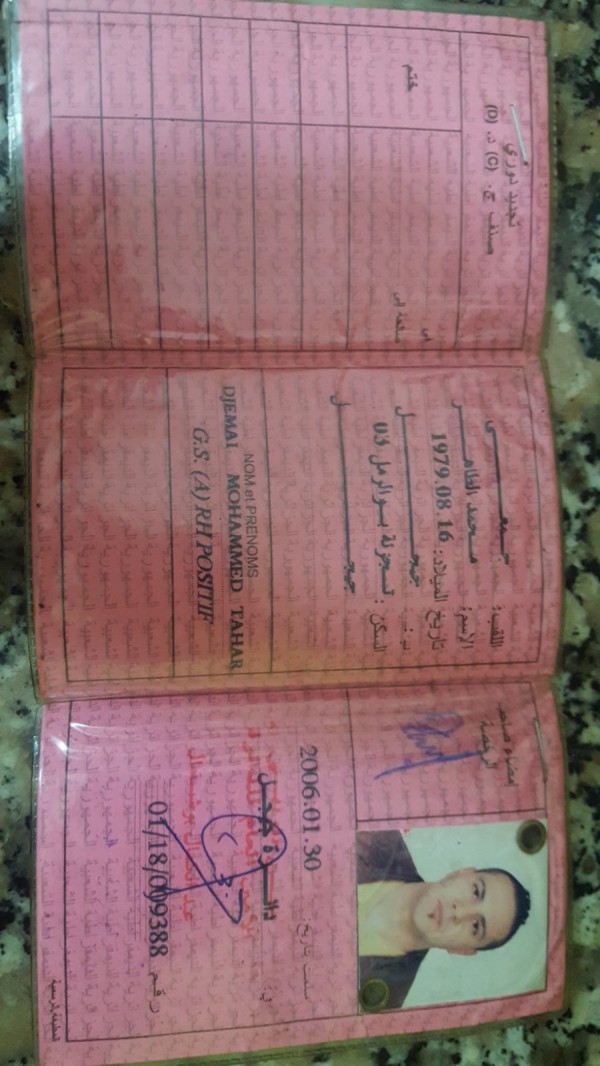 Permis de conduire Algerien 16eme Paris