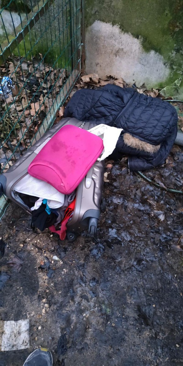 Sac de voyage avec affaires