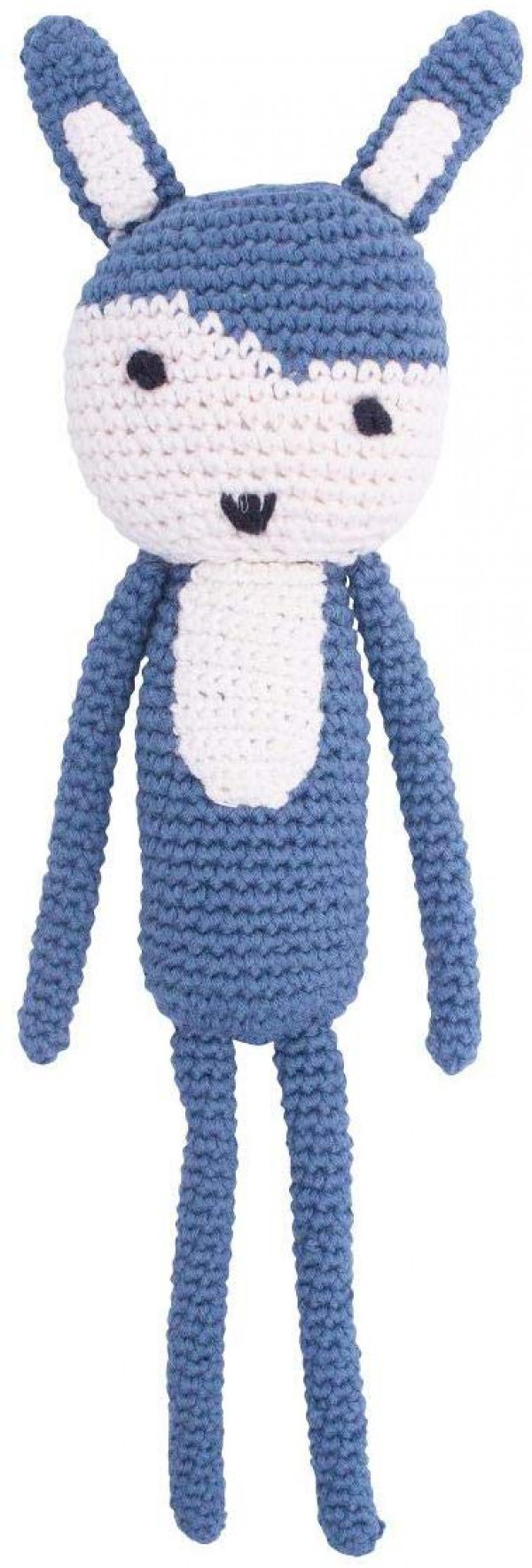 Doudou lapin bleu Sebra à Belfort