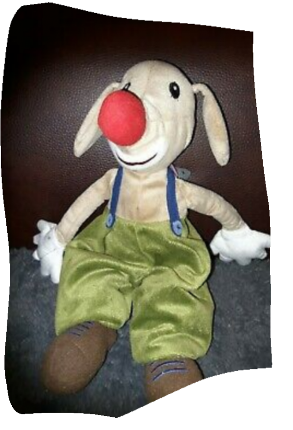 Perdu doudou chien clown sur le causse de Mende