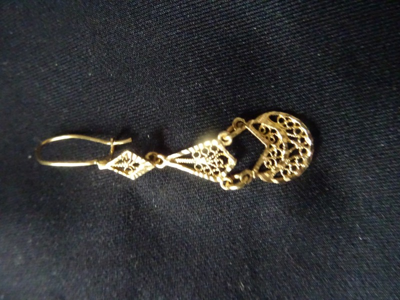 boucle oreille or