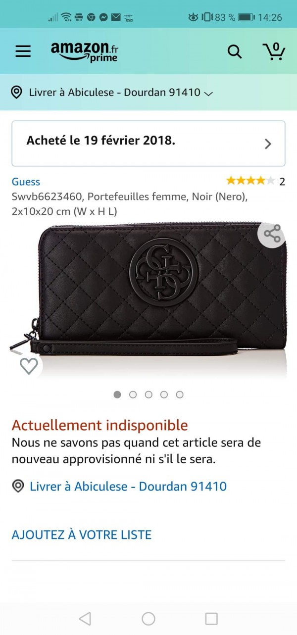 Porte feuille