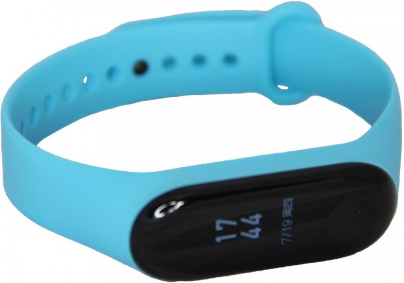 Perdu Traqueur/montre avec un bracelet bleu en caoutchouc Gentilly