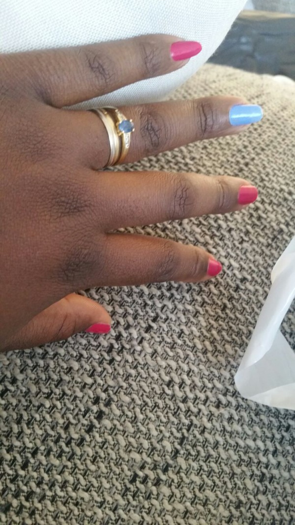 Bague en saphir