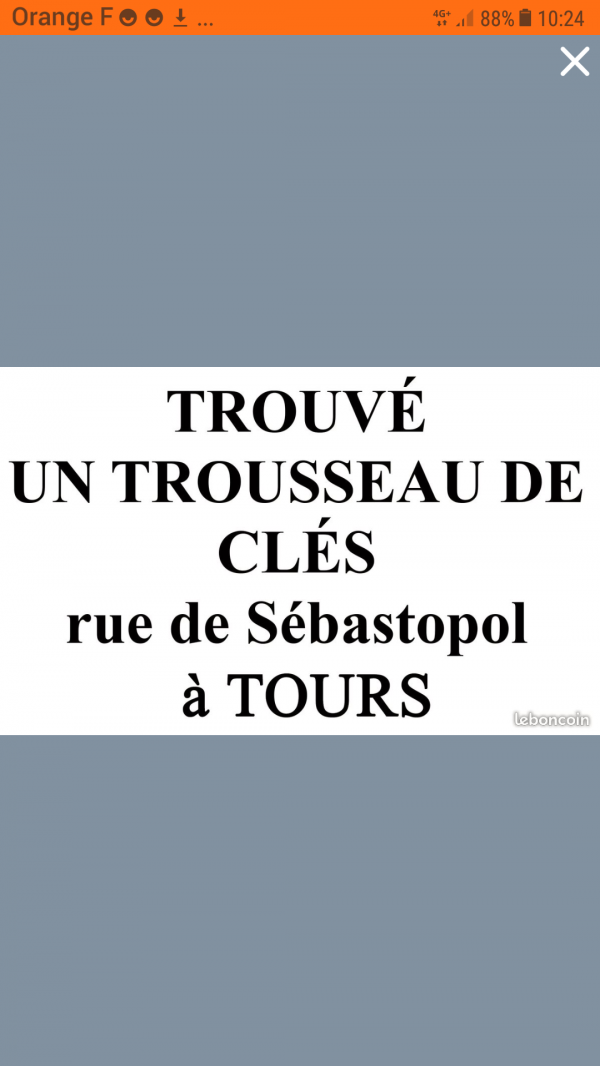 Trousseau de clés