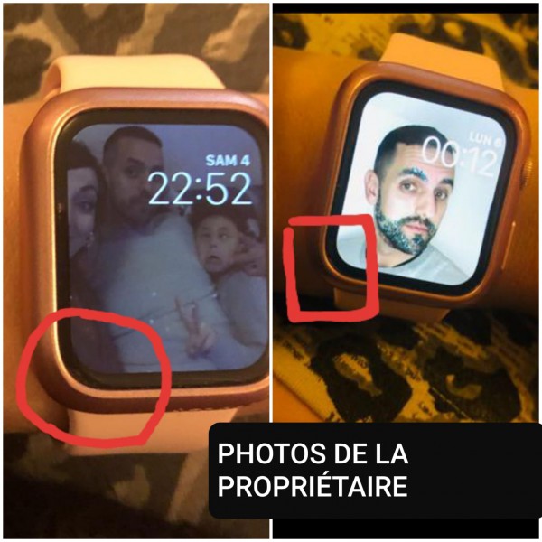 Apple Watch série 5 40 mm or/rose