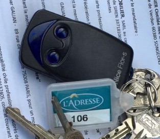 Trousseau de clefs, REIMS