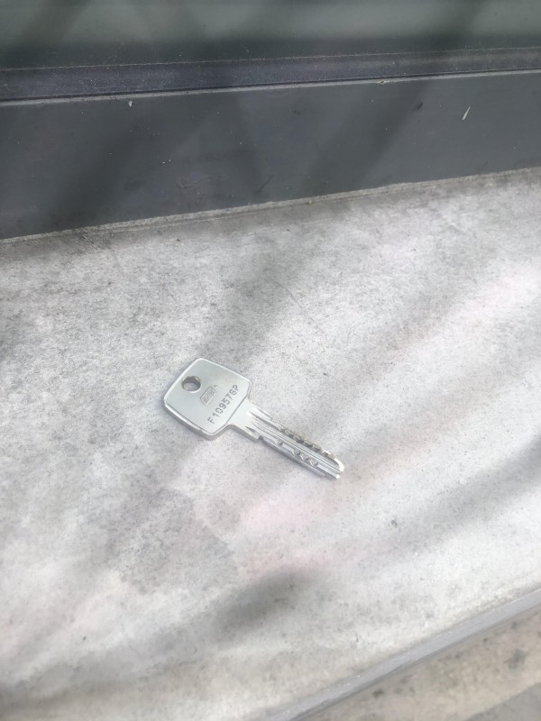 Clé trouvée rue Lecourbe