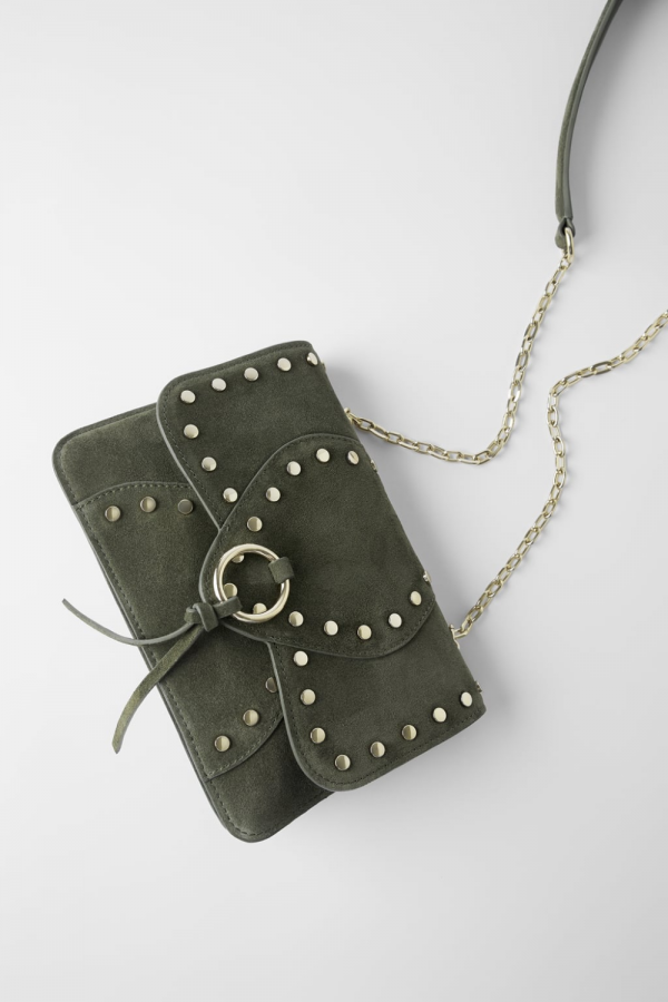 Sac kaki zara en croûte place st Rémi