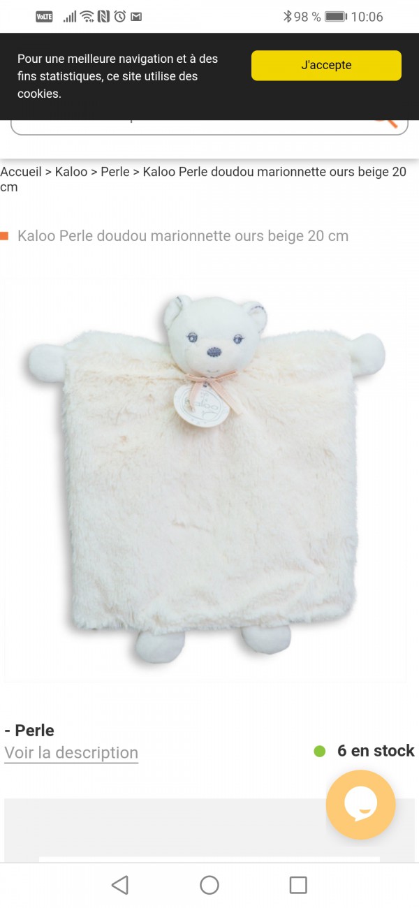 Doudou de ma fille