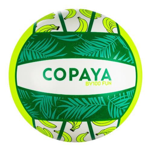 Ballon volley vert jaune fluo banane copaya
