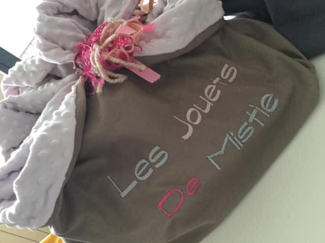 tapis / sac de jouets "Les jouets de Mistie"