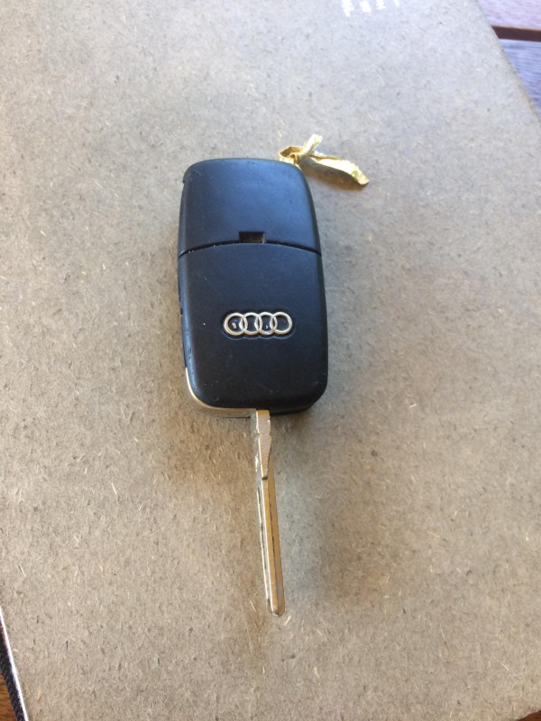 clefs Audi trouvées