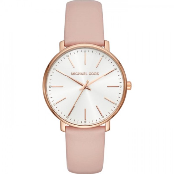 Montre Michael Kors bracelet rose, bague, Plage des fourmis Beaulieu-sur-mer