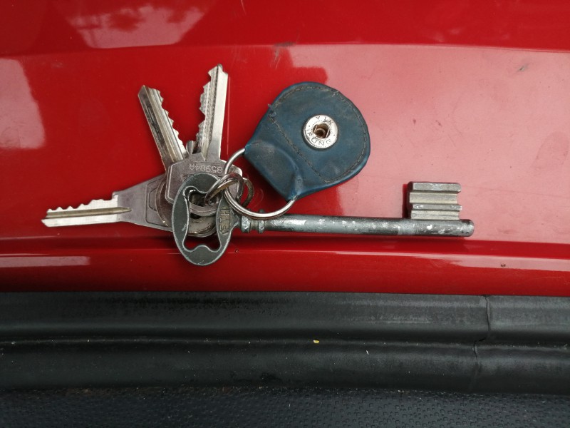 Trouvé trousseau de clefs